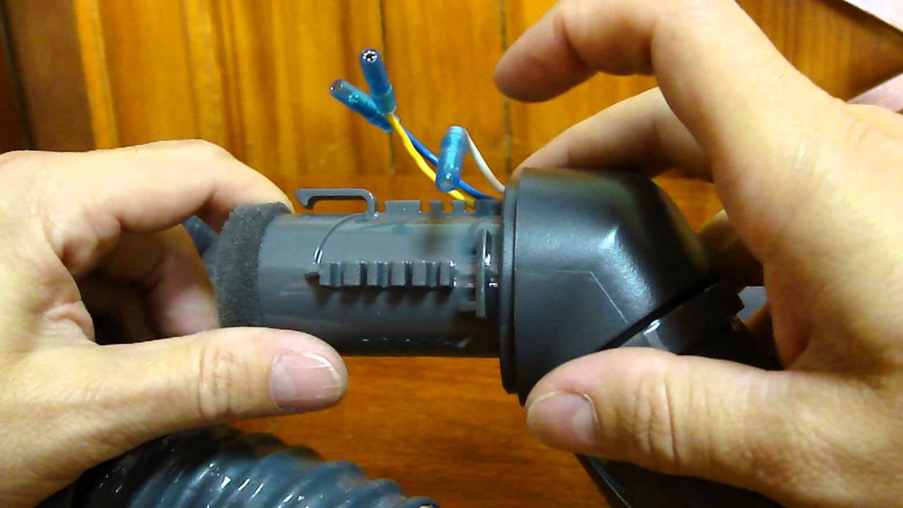 How to replace the hose connector in a Kenmore Progressive 360 Canister