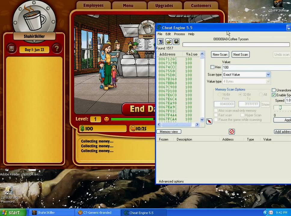 How to Hack Coffee Tycoon (Shahir3Killler) - YouTube