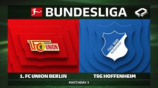 1. FC Union Berlin vs. TSG Hoffenheim | Matchday 3 — Bundesliga 2025/26