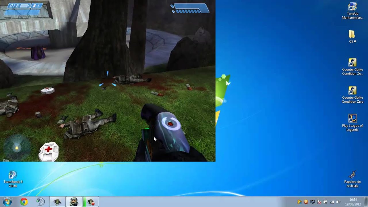 Jugando Halo Trial Parte 2 - YouTube