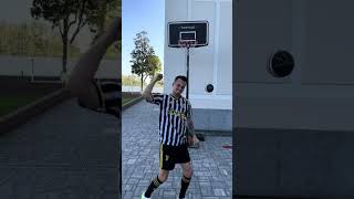 Our freestyler Adonias can do it all 🏀🇧🇷???