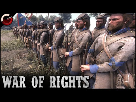 CONFEDERATE ARMY INSPECTION! Funny House Fight | War of Rights Gameplay