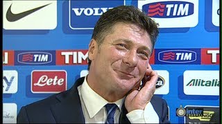 INTERVISTA WALTER MAZZARRI POST INTER-GENOA