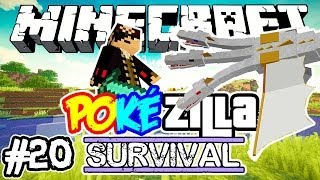 O REI! (Boss) - PokéZilla Survival! - Minecraft #20