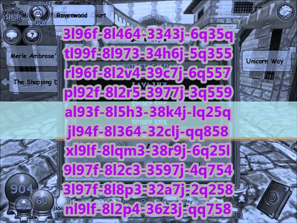 Wizard 101 Redeem Codes