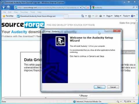 How to Download and Install Audacity and Lame mp3 Encoder - YouTube