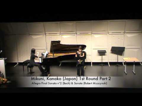 Mikuni, Kanako (Japon) 1st Round Part 2