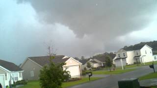 Tornado in Cameron Village off Hwy 707 in Myrtle Beach