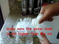 how to instantly turn water into ice