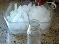 how to instantly turn water into ice