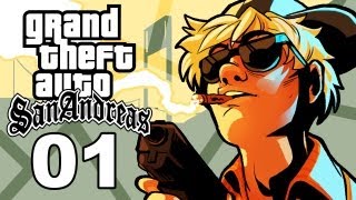 Grand Theft Auto San Andreas Gameplay / SSoHThrough Part 1 - Don't Be A Buster