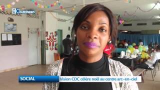 SOCIAL : Vision CDC célèbre noël au centre arc-en-ciel