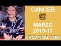 Video Horscopo Semanal CNCER  del 10 al 16 Marzo 2019 (Semana 2019-11) (Lectura del Tarot)