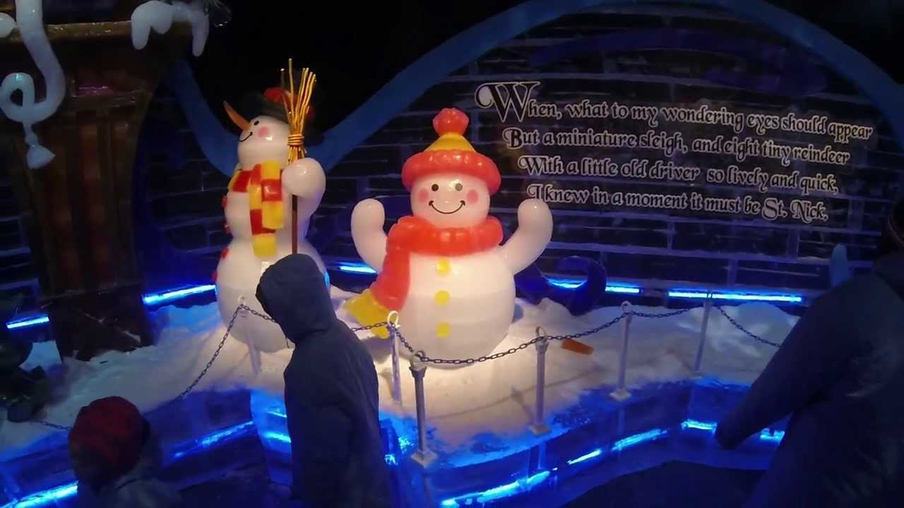 Twas the Night Before Christmas Ice show Ice! at Gaylord National Complete Show - YouTube