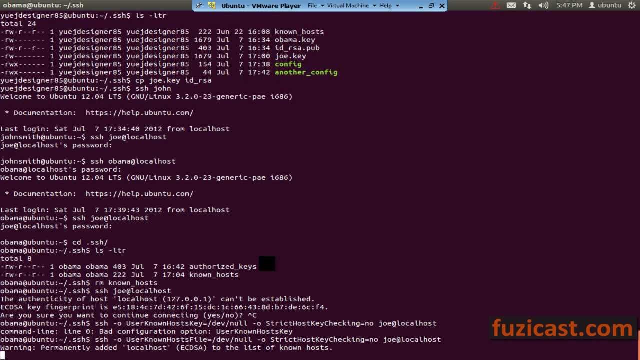 Ssh Key Generation Command In Unix