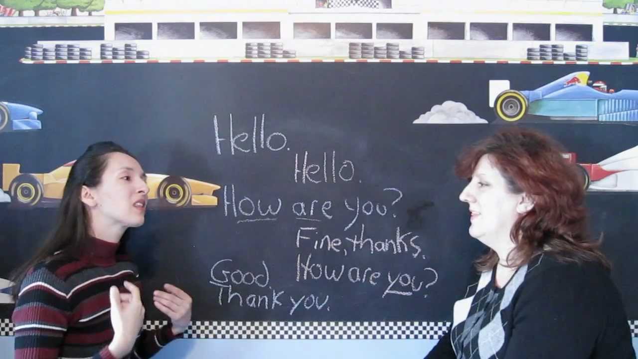 Lesson 1 - Learn English with Jennifer - Greetings - YouTube