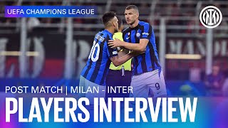 MILAN 0-2 INTER | DZEKO, ONANA AND LAUTARO INTERVIEWS 🎙️⚫🔵??