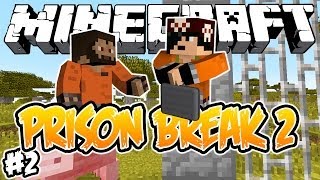 ROUBEI UM JOGADOR! - PRISON BREAK 2: Minecraft #2