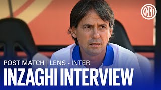 LENS - INTER 1-0 | INZAGHI EXCLUSIVE POST MATCH INTERVIEW 🎤⚫️🔵??