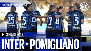 COMEBACK IN 120 SECONDS | COMO 2-1 INTER | WOMEN HIGHLIGHTS | SERIE A 23/24 ⚫🔵🇮🇹???