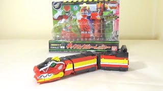 烈車戦隊トッキュウジャー  烈車合体シリーズEX キョウリュウジャーレッシャー レビュー RESSYA SENTAI TOQGer Kyou RyuGer Ressya review