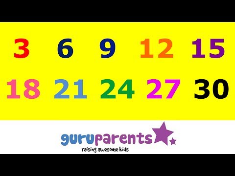 Skip Counting by 3s Song - YouTube