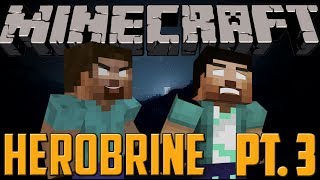 Minecraft: Matando HEROBRINE! #3 "BESOURO E GRITO ESTRANHO!"