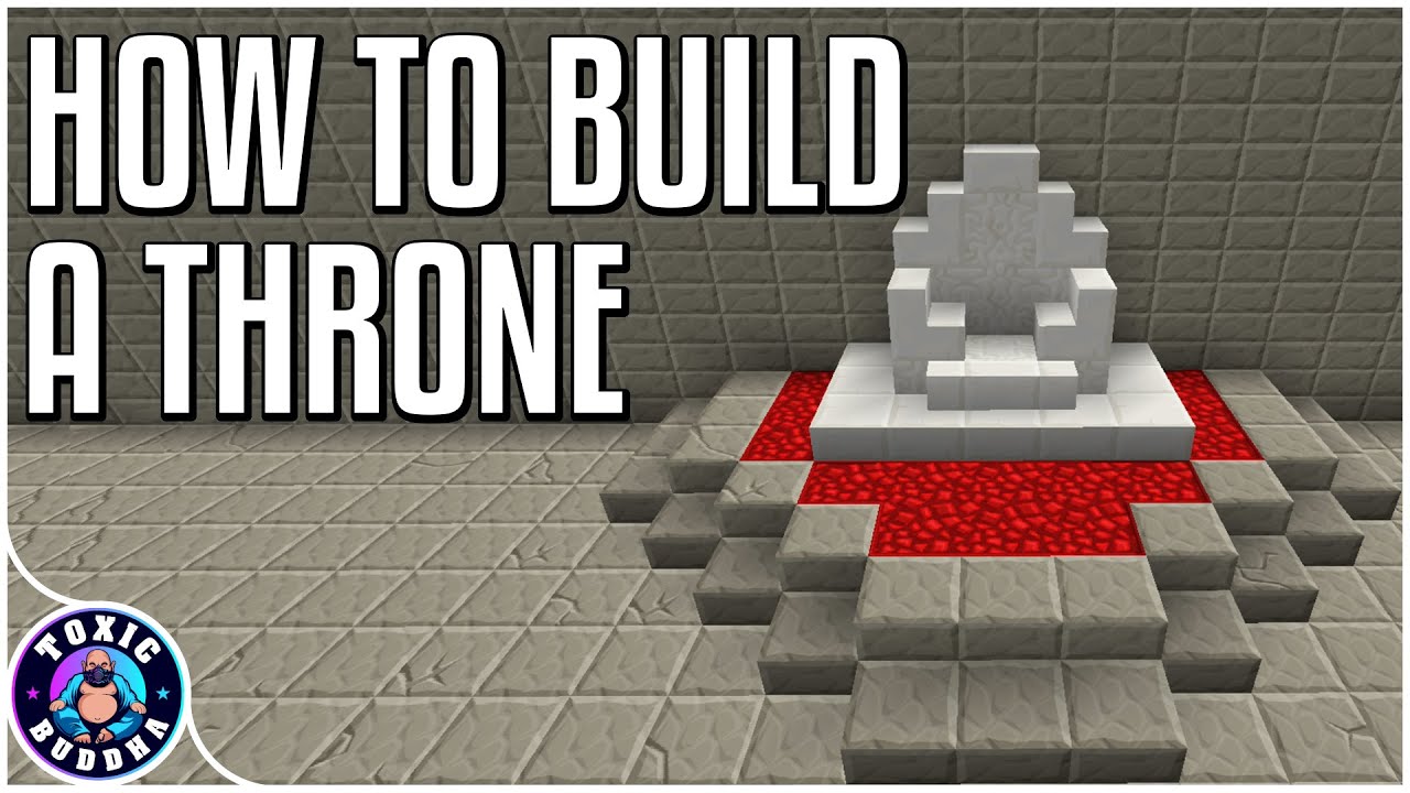 How To Build A Throne In Minecraft