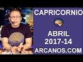 Video Horscopo Semanal CAPRICORNIO  del 2 al 8 Abril 2017 (Semana 2017-14) (Lectura del Tarot)