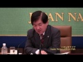 村越進 日本弁護士連合会(日弁連)会長 2014.4.21