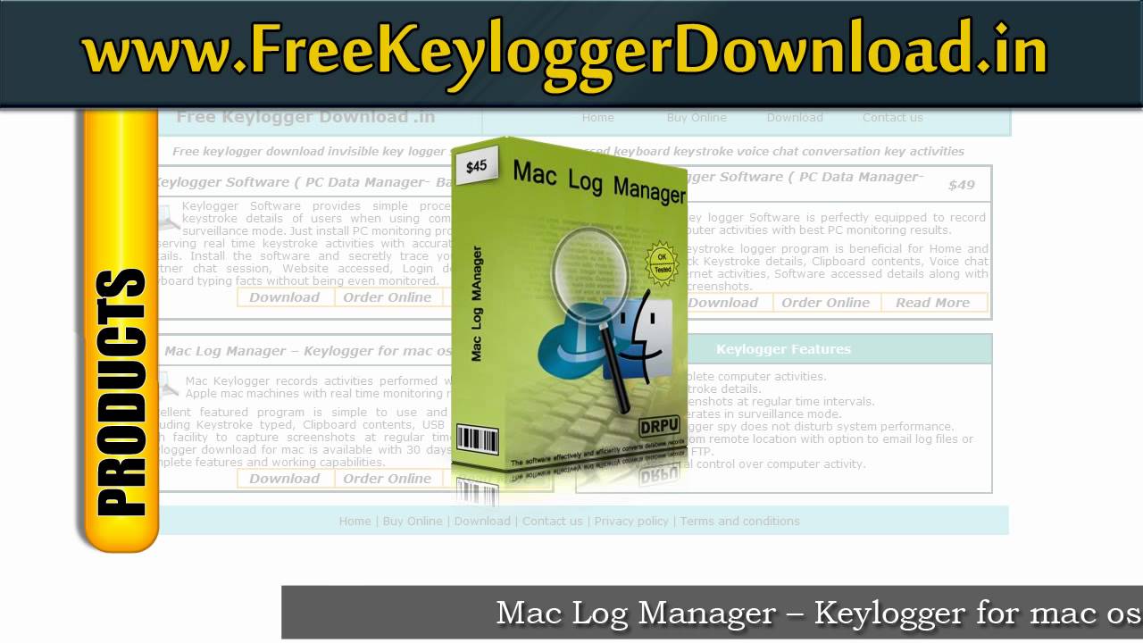 free keylogger download spy key logger keystroke recorder software ...