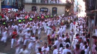 Sanfermin Curva Encierro 7 de julio 2013