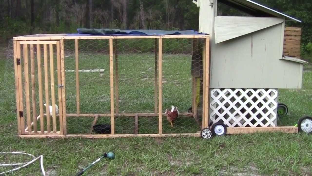 Homemade Chicken Run and Salvaged Coop Update + Chicken Questions - YouTube