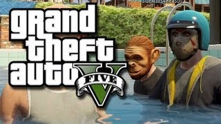 GTA 5 Online Multiplayer Funny Gameplay Moments! #3 (GTA V Online Multiplayer Glitches!)