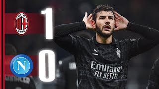 Leão assists, Theo Hernández scores! | AC Milan 1-0 Napoli | Highlights Serie A