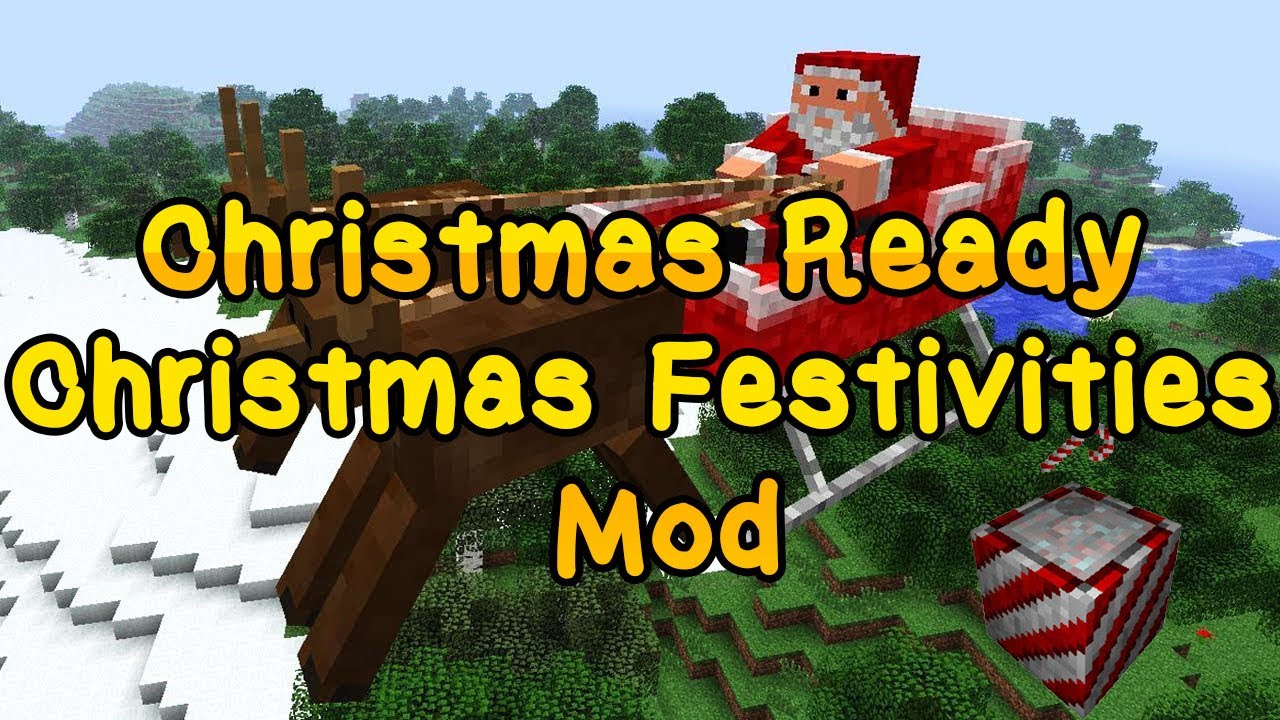 Christmas Minecraft Christmas Festivities Mod [1.6.4] YouTube