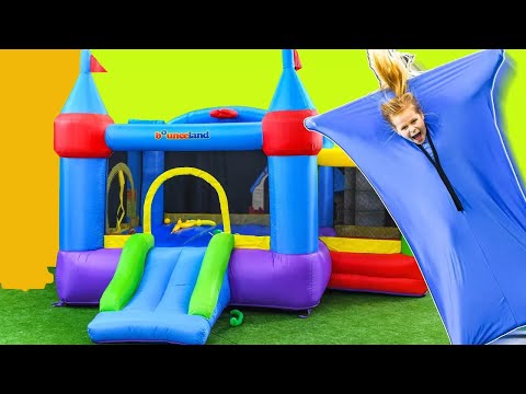 Assistant Bounce House Obstacle Course Contest with Mr Engineer with Paw Patrol