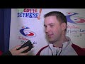 2011 Tim Hortons Brier Draw 12 Media Scrum