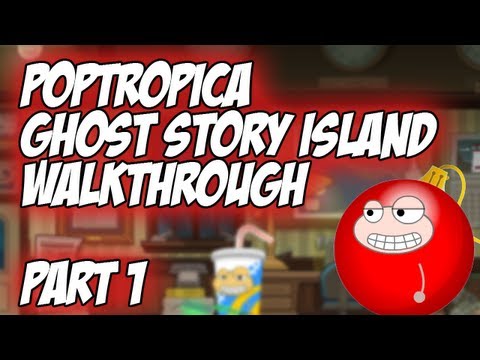 Poptropica - Ghost Story Island Walkthrough Part 1 - YouTube