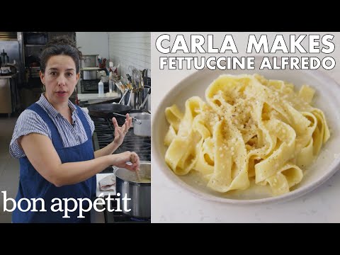 Download Carla Makes BA's Best Fettuccine Alfredo | From the Test Kitchen | Bon Appétit