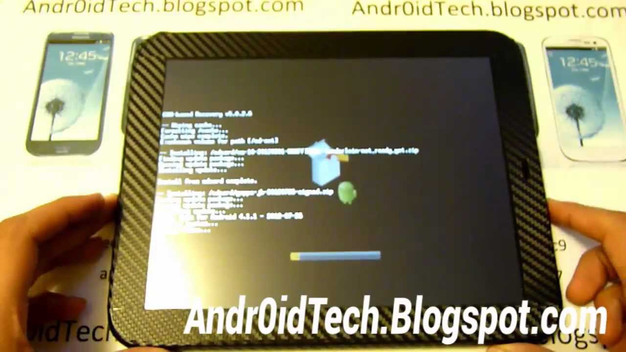 How to Install JellyBean 4.1.1 CM10 on HP Touchpad! - YouTube