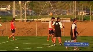 Kevin Gameiro se retira lesionado en su primer entrenamiento