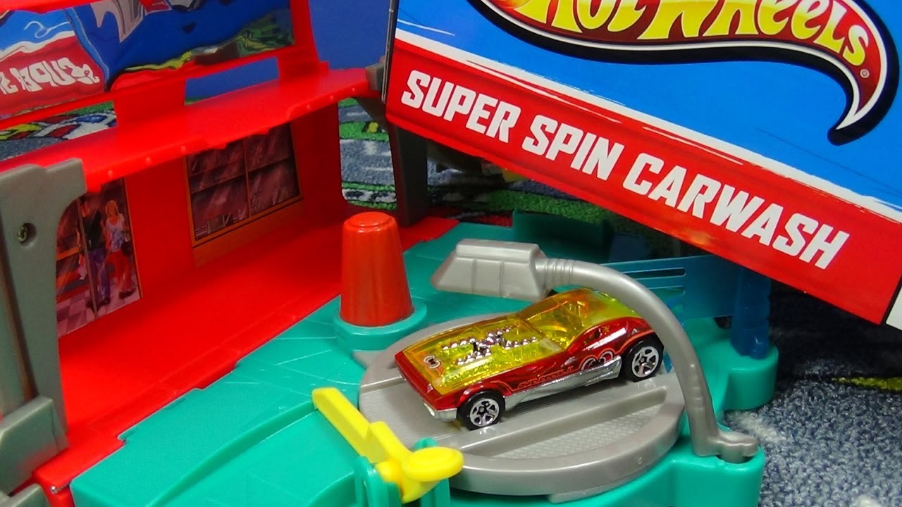 hot wheels car wash center inflatable