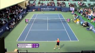 Agnieszka Radwanska 2013 Bank of the West Classic Day 6 Hot Shot