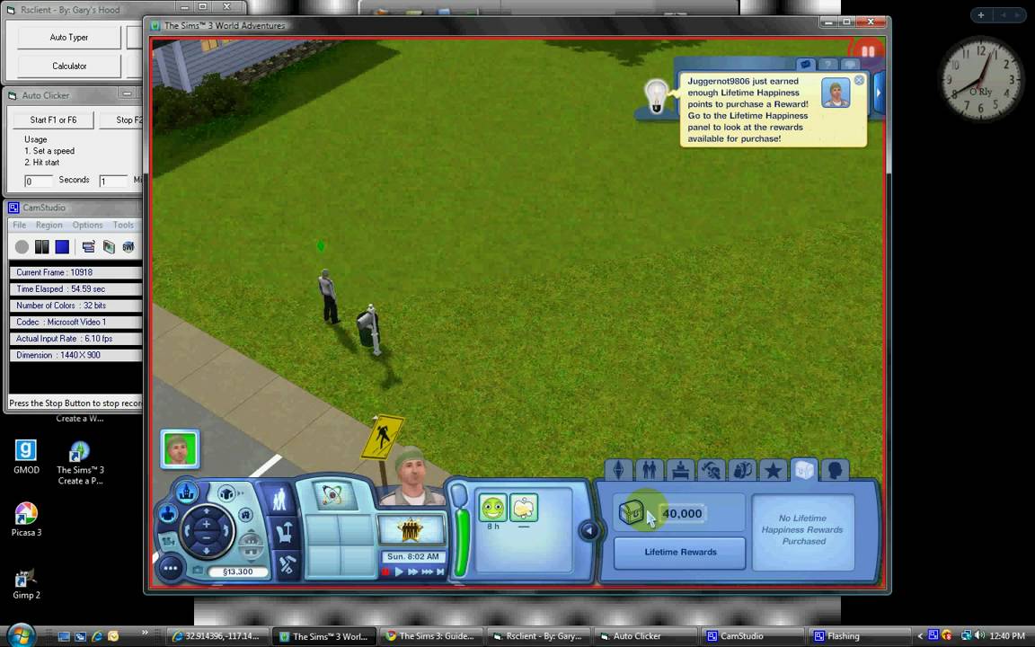 Sims 3 Lifetime Happiness Cheat (Quick Million!) - YouTube