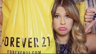 Compras FAIL na Forever 21