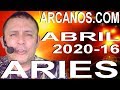 Video Horóscopo Semanal ARIES  del 12 al 18 Abril 2020 (Semana 2020-16) (Lectura del Tarot)