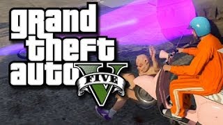 GTA 5 - Fun with Jets! (GTA 5 Invisible Jet Glitches, Breakdancing, and Funny Moments)