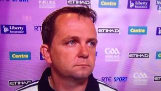 Davy Fitz interview before Limerick Semi-Final