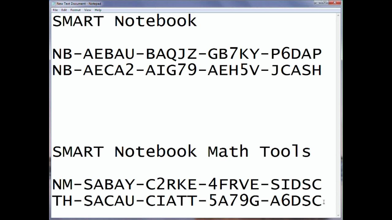 smart notebook 14 product key crack